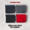 Billetera de hombre CUERO 100%